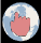 Tactile Map icon: A globe with a pointing hand