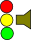 Traffic signals sound yes icon: Traffic signs with a loudspeaker